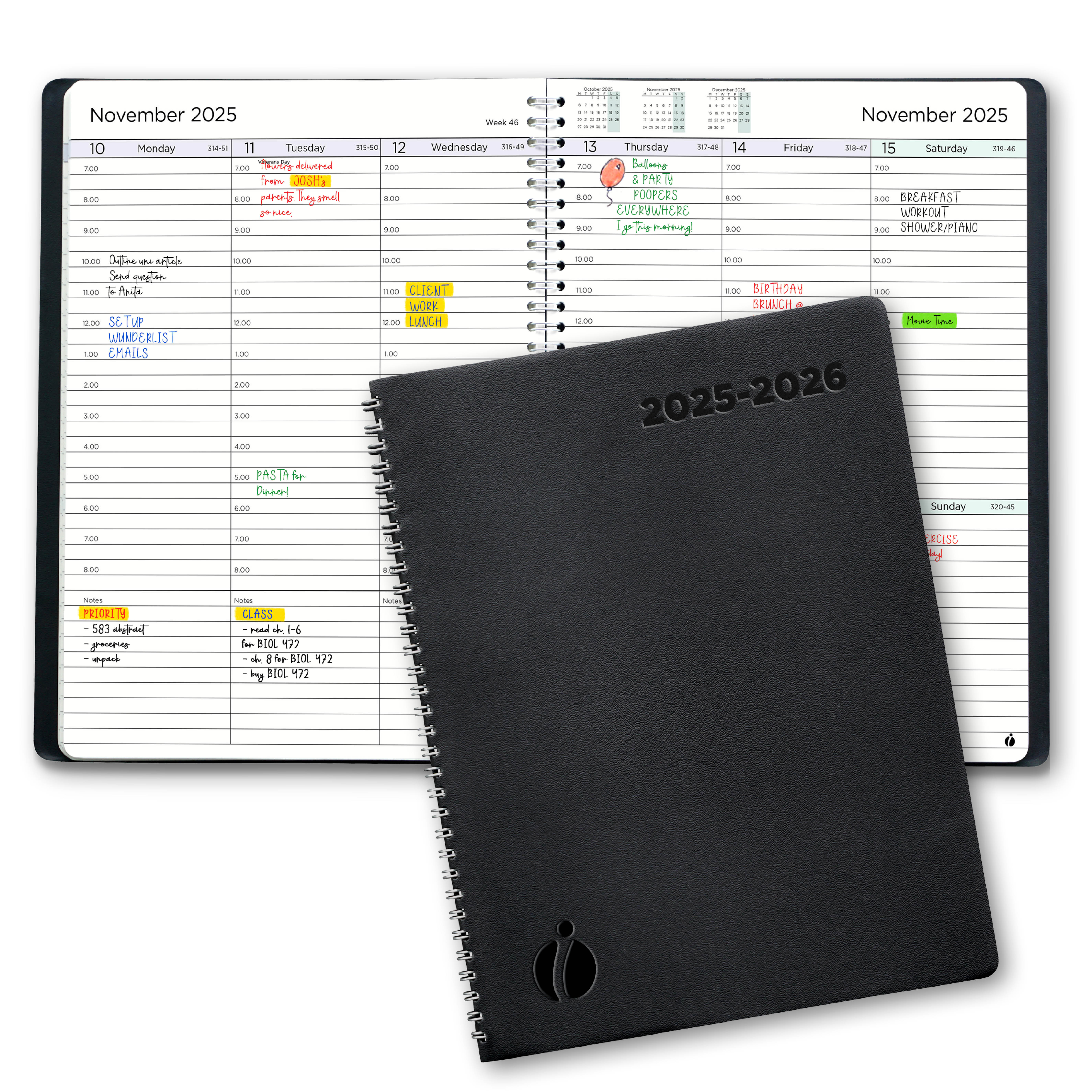 Academic Planner 2025-2026 - 8.5 x 11