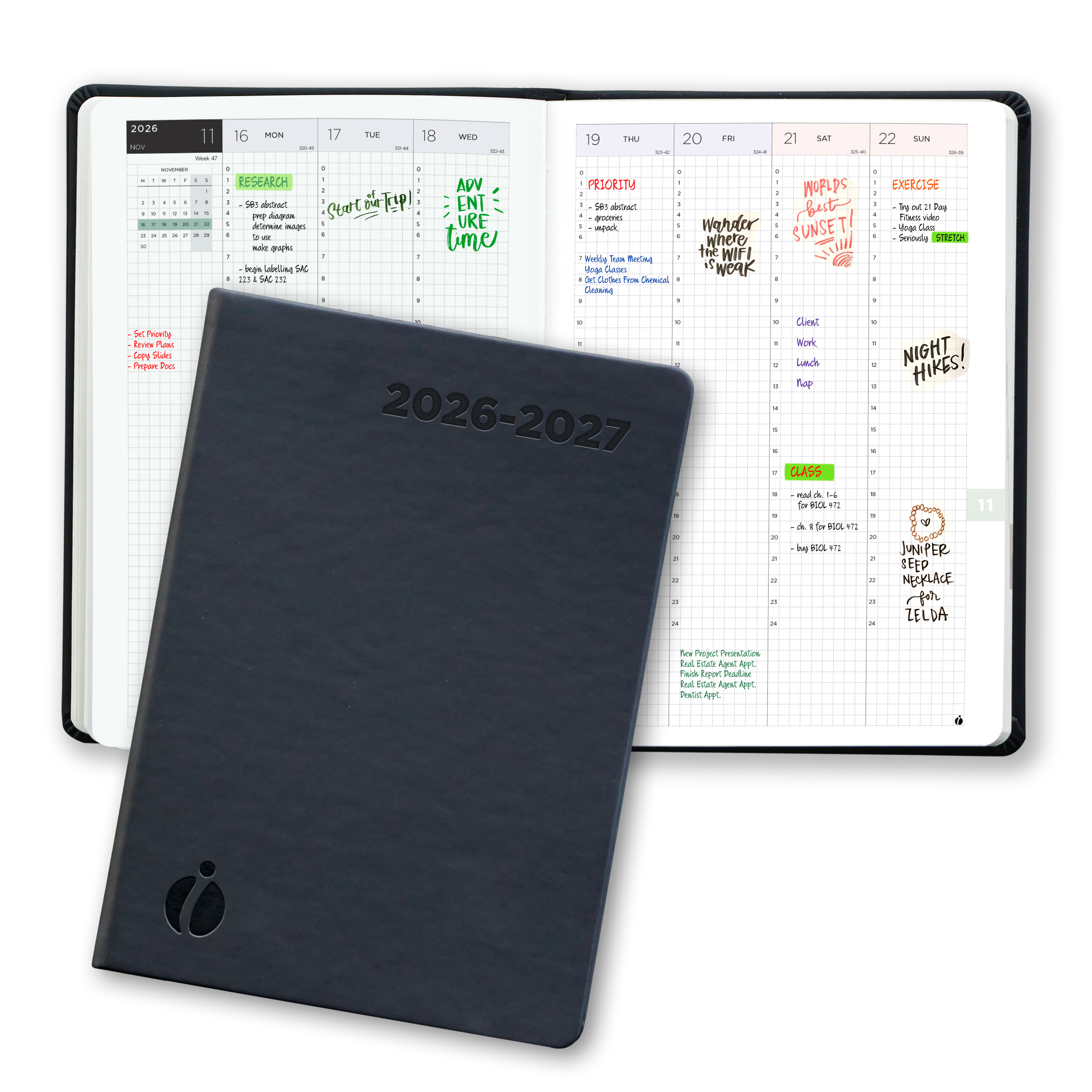 Hourly Academic Planner 2026-2027